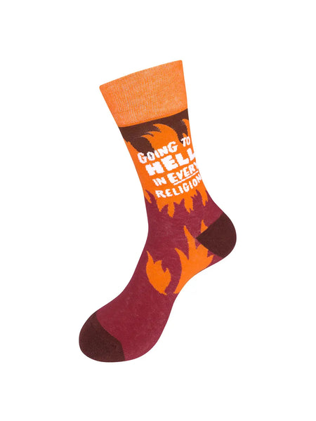 Going To Hell Socks