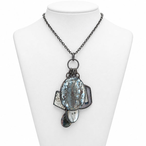 Vintage Iridescent Necklace