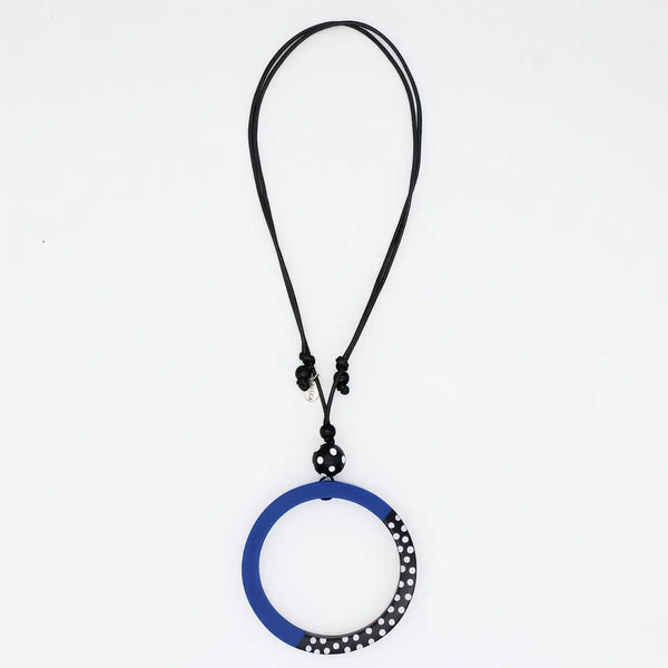 Inez Necklace Royal Blue