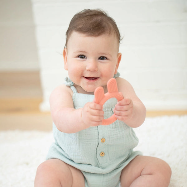Bunny Rattle Teether