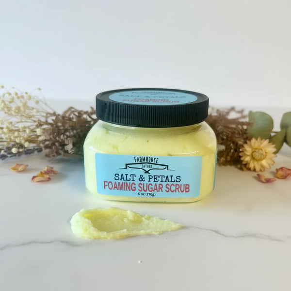 Foaming Scrub Salt & Petals