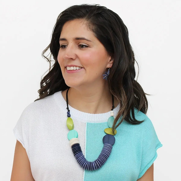 Blue Calista Necklace