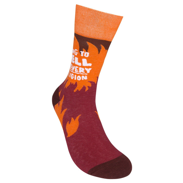 Going To Hell Socks