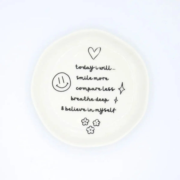 Smile More Trinket Tray