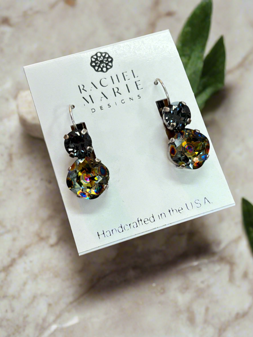 Laura Earrings Peacock Eye
