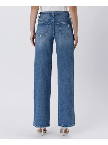 High Rise Baggy Wide Jeans