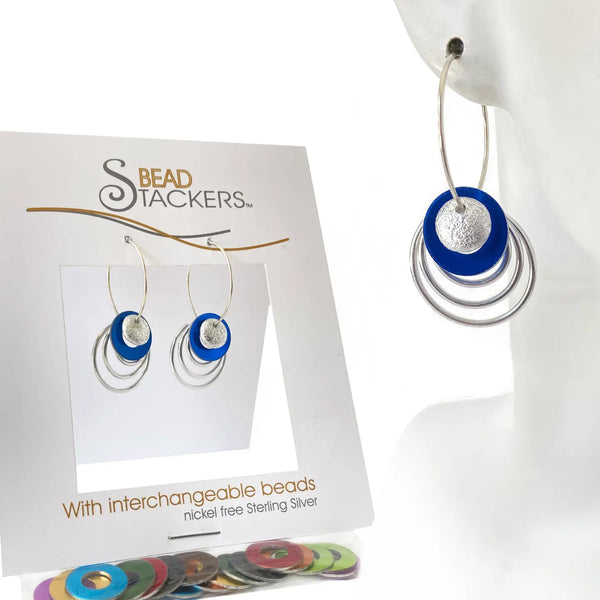 Interchangeable Rings Earrings