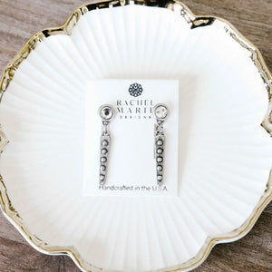 Naperville Post Earrings