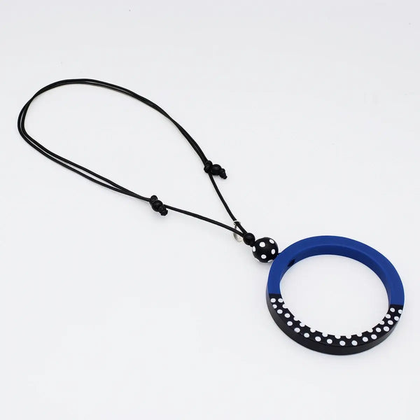 Inez Necklace Royal Blue