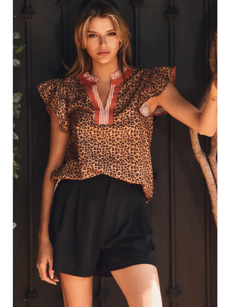 Leopard Top