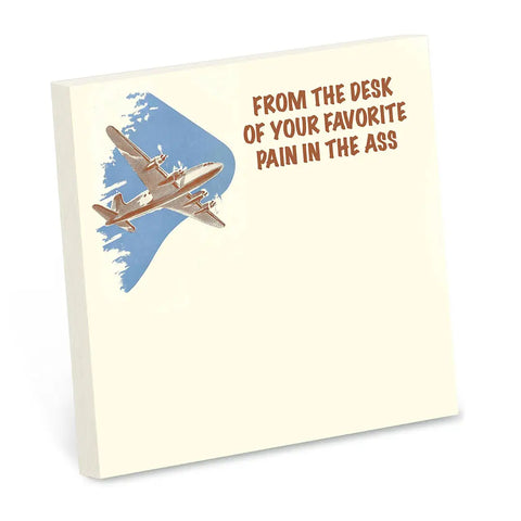 Pain In The Ass Note Pad