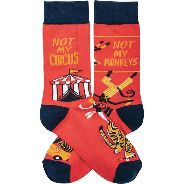 Not My Circus Socks