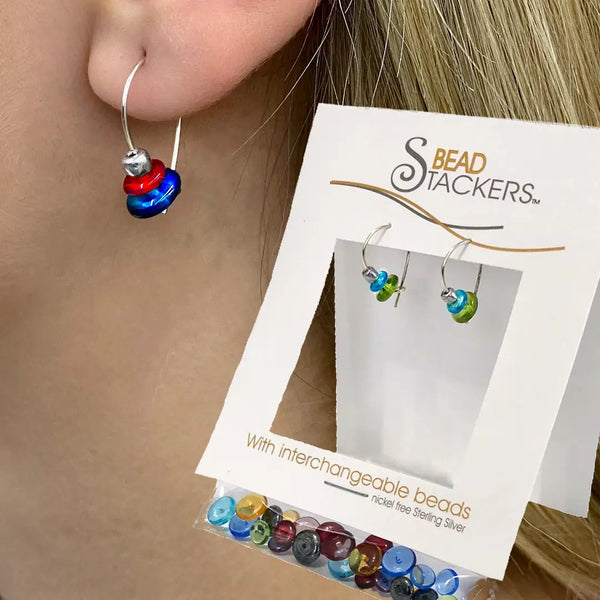 Double Bead Earrings