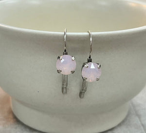 Jess Earrings Rosewater Opal