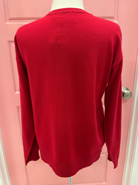 Red Joy Sweater