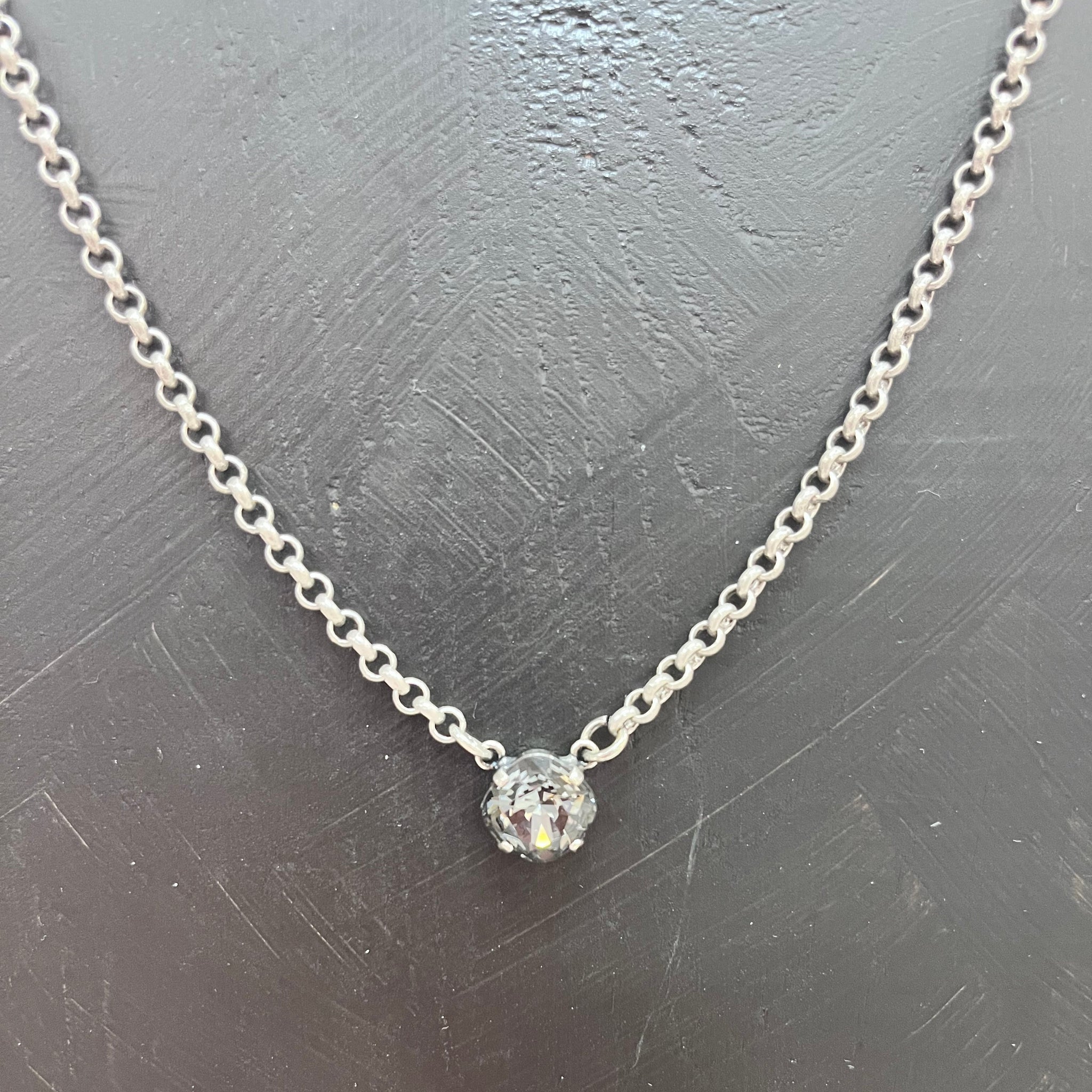 Sadie Necklace Silver Night
