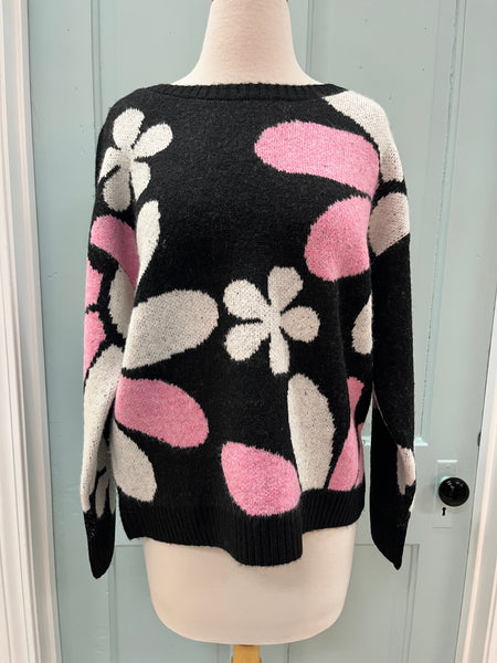 Exploded Floral Sweater