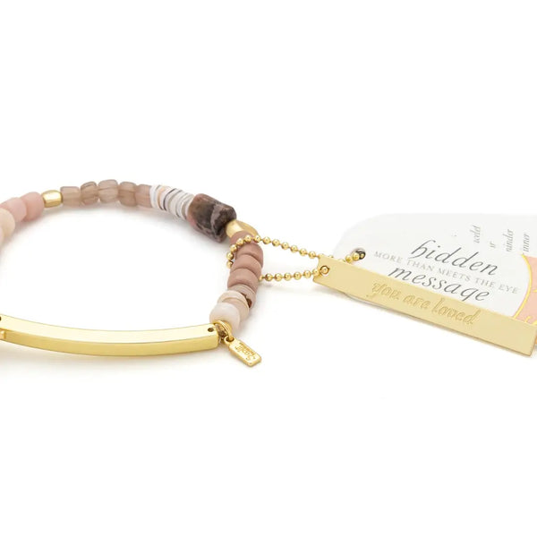 Hidden Message Loved Bracelet