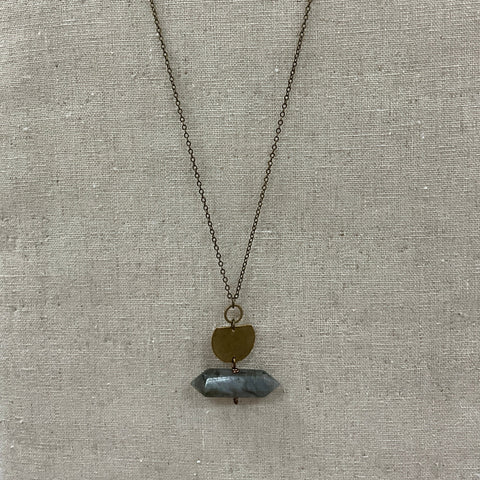 Labradorite Long Necklace