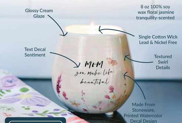 Mom Candle