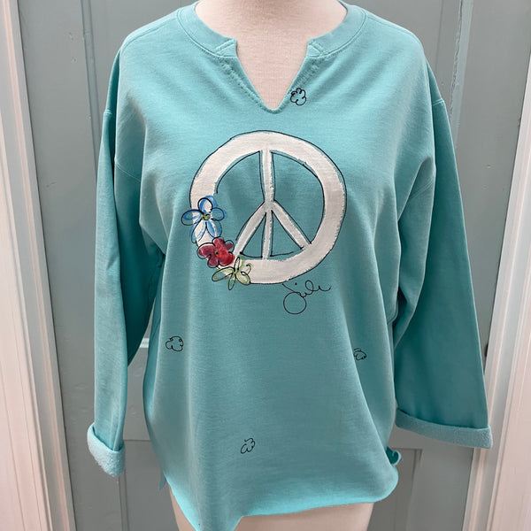 Peace Hi Low Top Mint