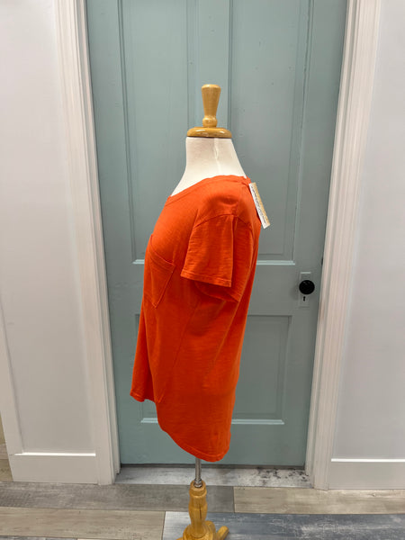 Mango Pocket HiLow Tee