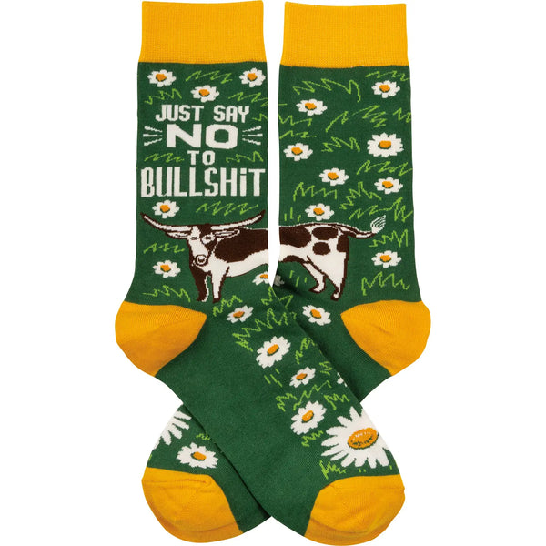 No To Bullshit Socks