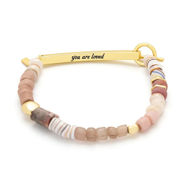 Hidden Message Loved Bracelet