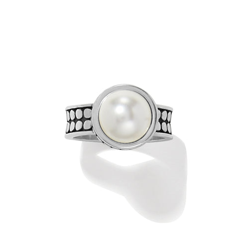 Pebble Dot Wide Ring