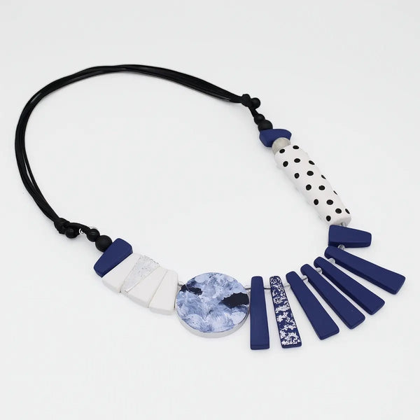 Blue Eclectic Necklace