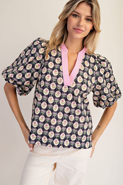 Primrose Puff Sleeve Top