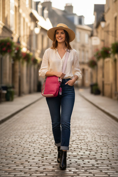 Delilah Crossbody Bag Pink