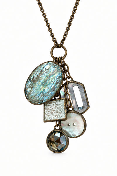 Vintage Iridescent Necklace