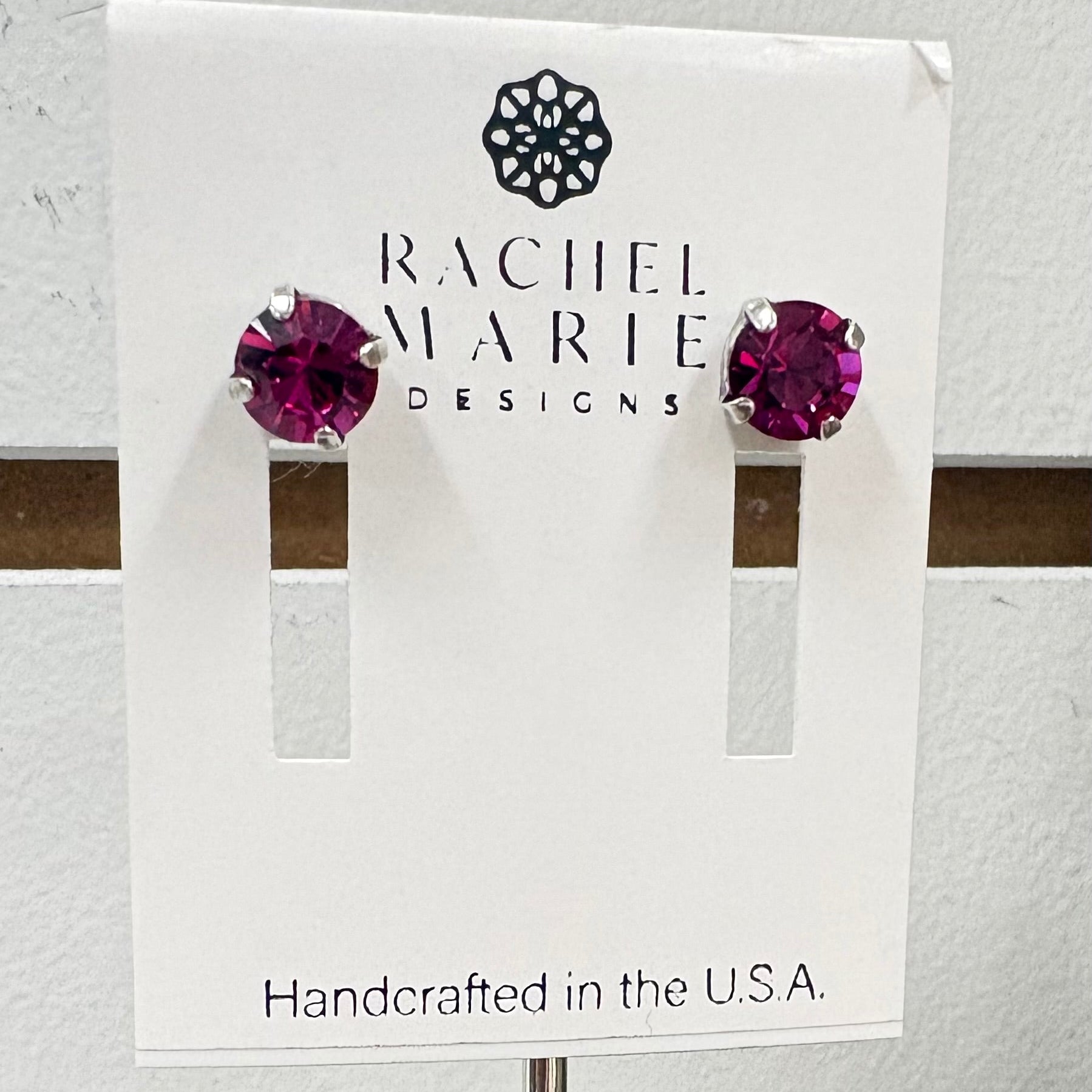 Jen Earrings Fuchsia