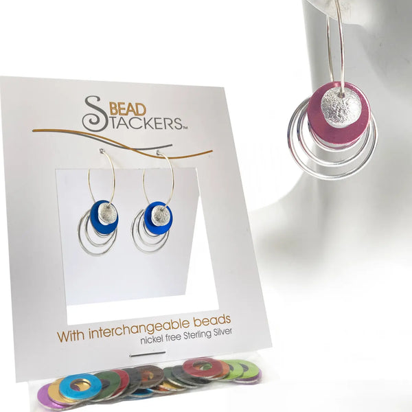 Interchangeable Rings Earrings
