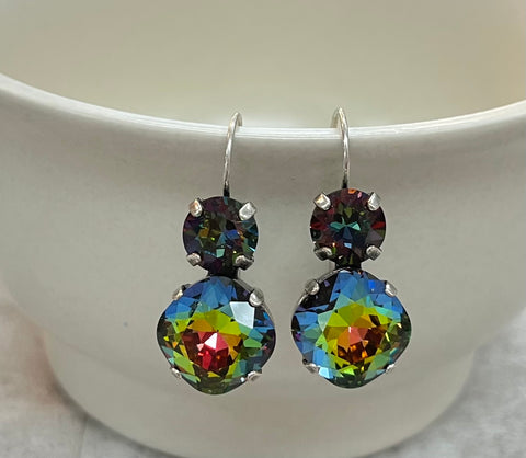 Laura Earrings Vitrail Medium