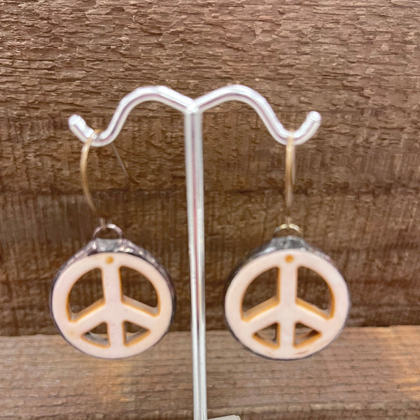 Colorful Peace Earrings