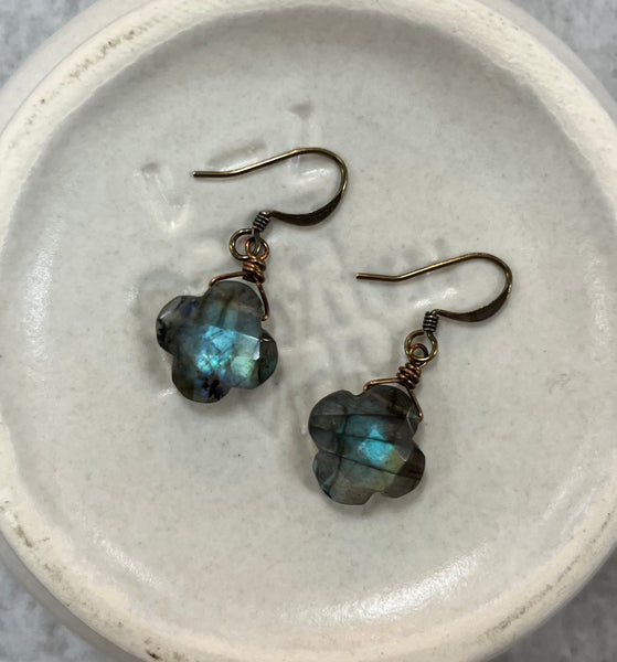 Cleo Labradorite Earrings