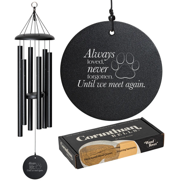 Always Loved Pawprint Chime