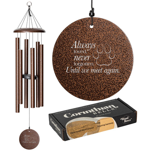 Always Loved Pawprint Chime