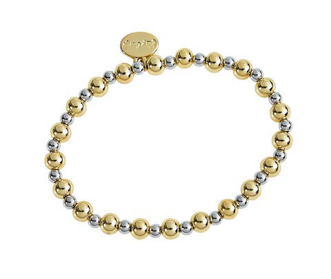 Gold & Silver Ball Bracelet