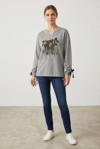 Triple Bloom Top