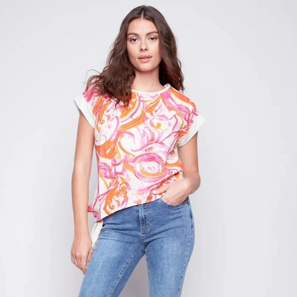 Tropical Tie Top