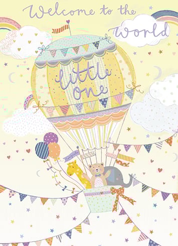 Baby Balloon Card