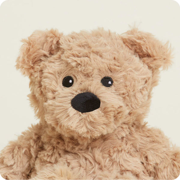Brown Curly Bear Junior Warmies