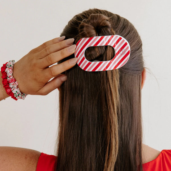 Candy Cane Crush Flat Clip