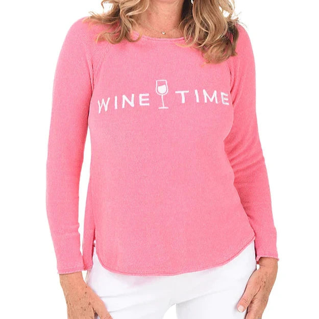 Pink Wine Time Top