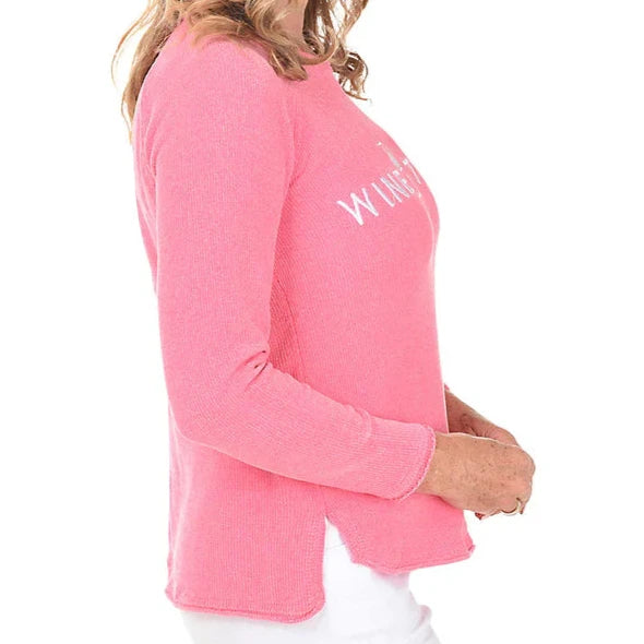Pink Wine Time Top