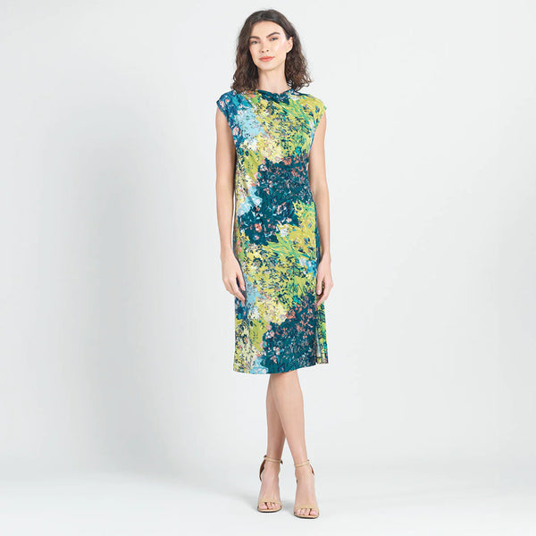 Floral Ruched Dress