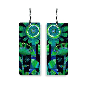 Blue Garden Earrings